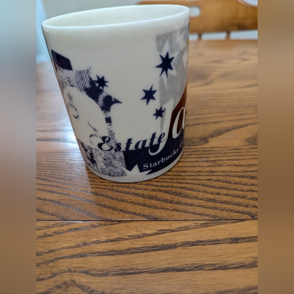 - Starbucks mug or cup. Large. Graphic mug, Estate Java, stars, trellis. G… - Picture 2 of 6